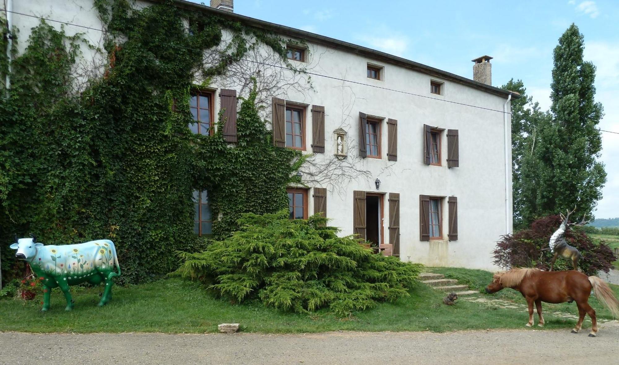 Bed and Breakfast Ferme Du Montheu Dommartin-sous-Amance Экстерьер фото